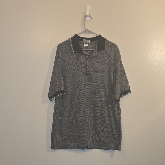 Vantage Other - VCC Vantage Men's Polo Shirt in Black and Gray Made In Usa Vintage LOT M